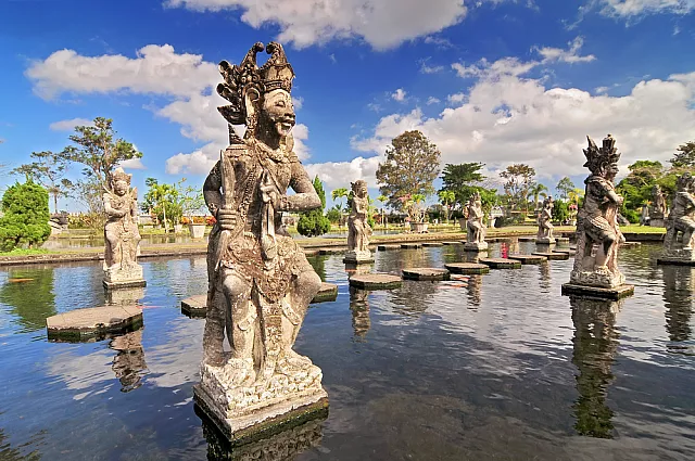 Bali indonesia città per bambini