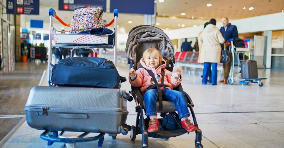 passeggino pieghevole da viaggio