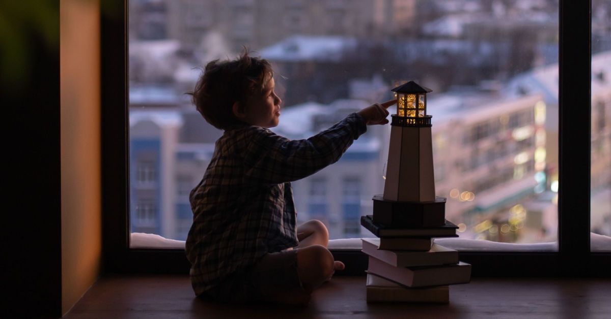 bambini dormire faro