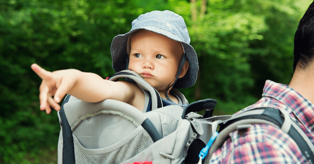 marsupio da viaggio per bambini