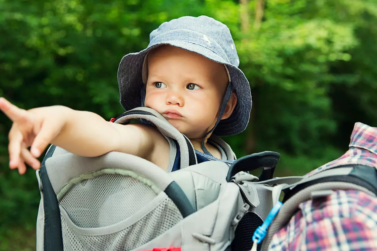 marsupio da viaggio per bambini