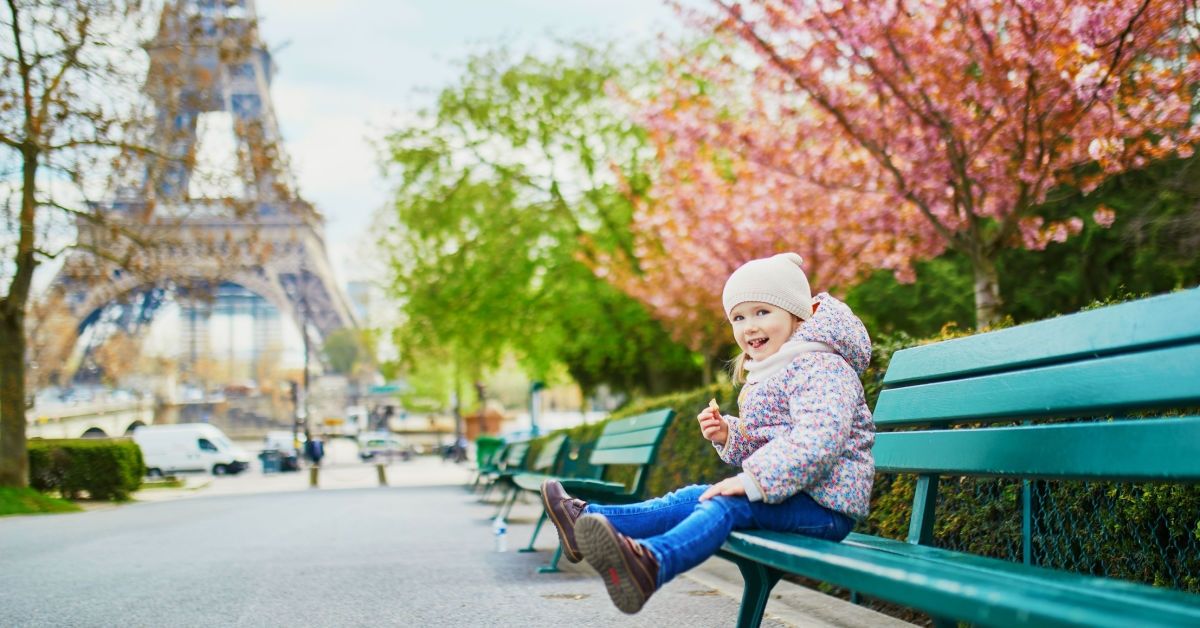 parigi con bambini