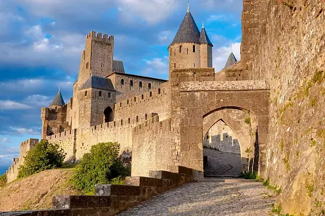 Carcassone Francia con bambini