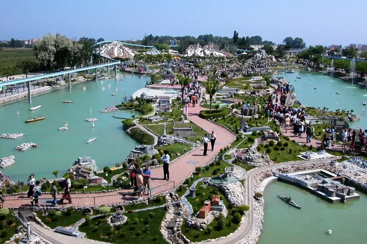 italia in miniatura a rimini con bambini