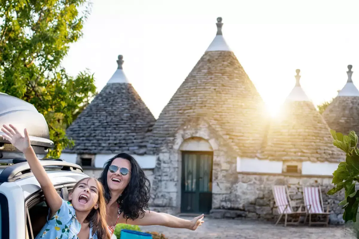trulli con bambini