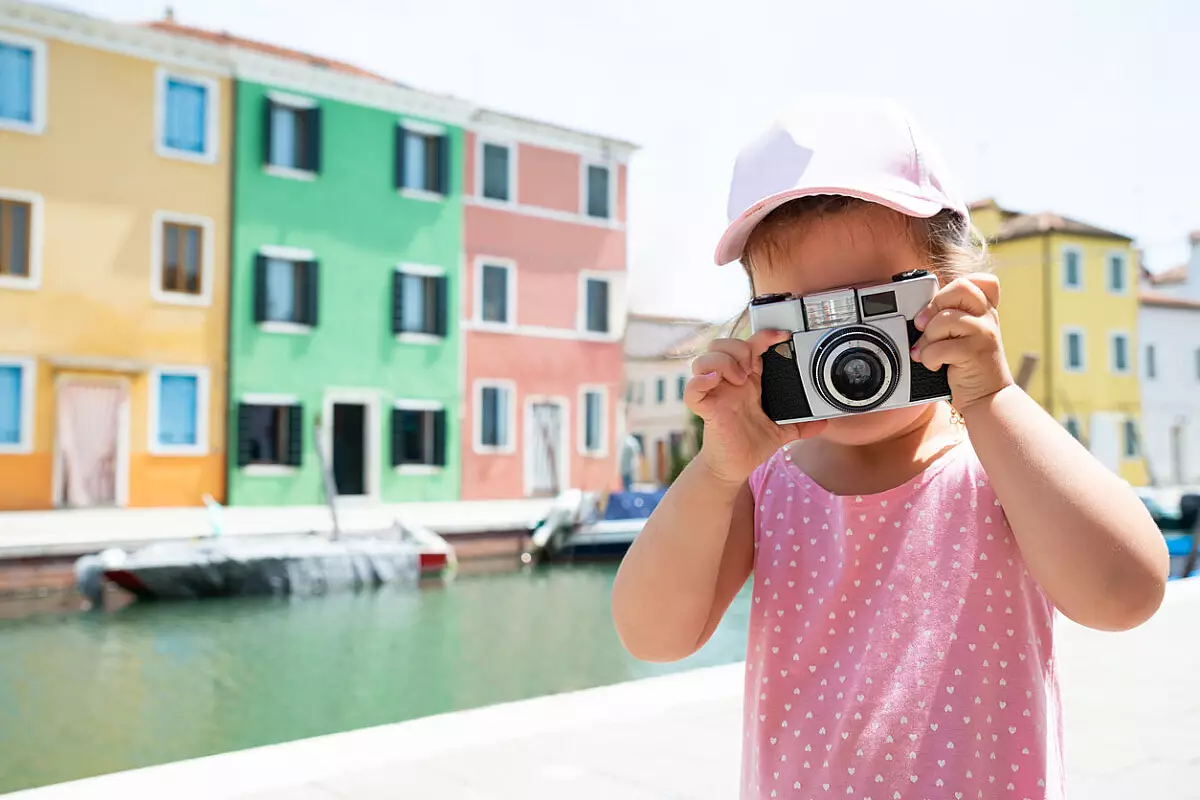 burano con bambini