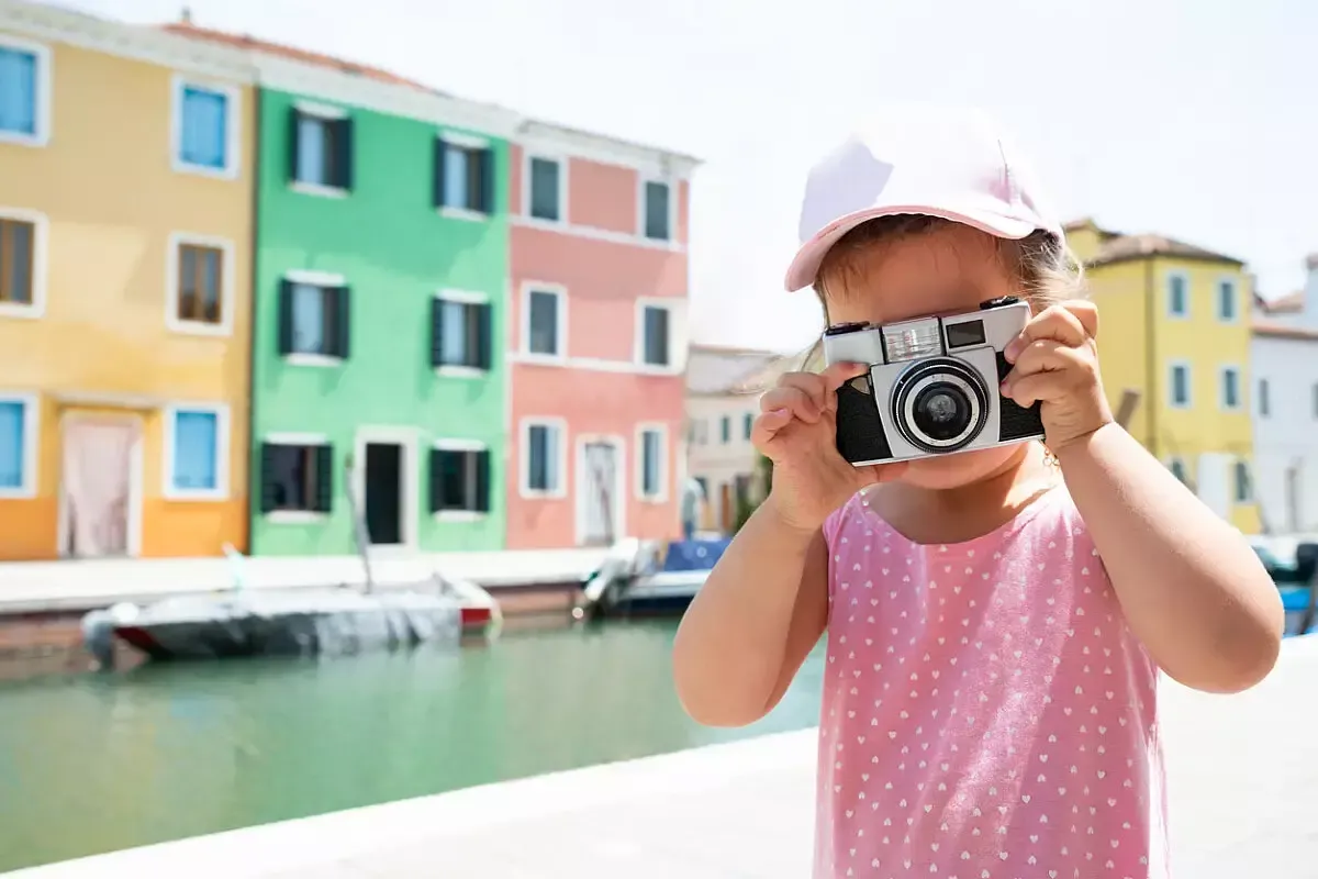 burano con bambini
