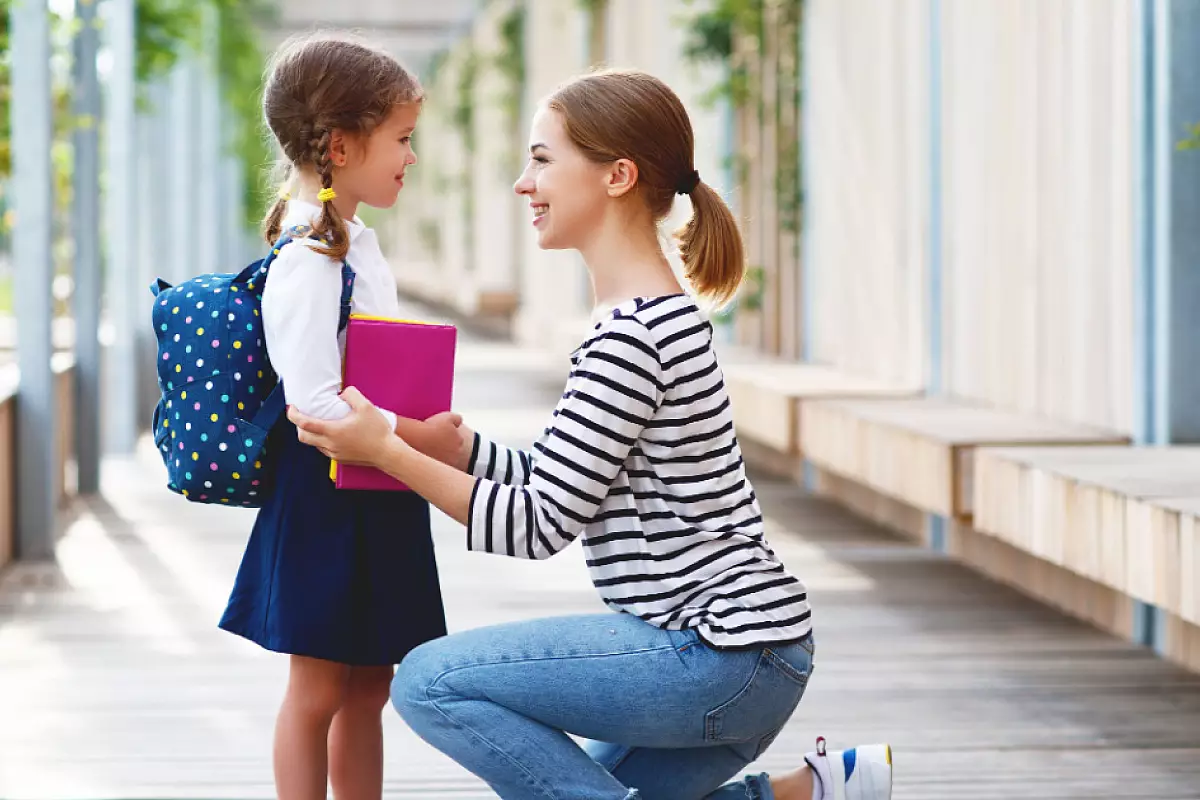 Set Regalo Inizio Scuola 2025 Per Bambini: Calzini, Portachiavi Angelo, Segnalibro E Righello In Legno