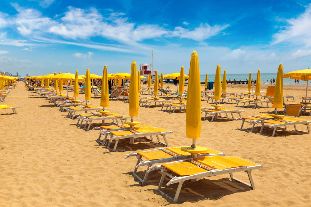 Veneto famiglie, mare Jesolo